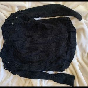 Express sweater -black size Small